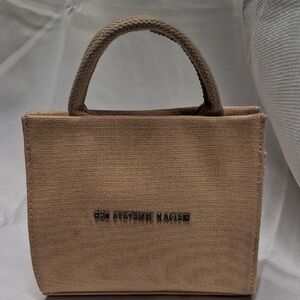 Brandon Blackwood Original Beige Recycled Canvas ESR Mini Tote